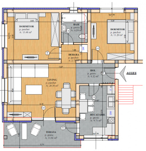 VA3 100204 - Apartment 3 rooms for sale in Apahida
