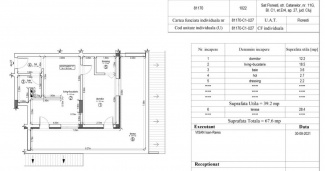 VA2 110072 - Apartment 2 rooms for sale in Floresti