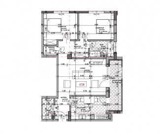 VA3 114161 - Apartment 3 rooms for sale in Floresti