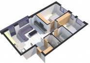 VA3 114683 - Apartment 3 rooms for sale in Floresti