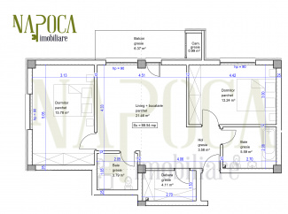 VA3 119679 - Apartament 3 camere de vanzare in Floresti