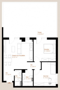VA3 120505 - Apartament 3 camere de vanzare in Floresti