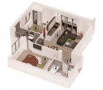 VA3 121250 - Apartament 3 camere de vanzare in Floresti
