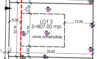 VT 121989 - Teren intravilan pentru constructii de vanzare in Borhanci, Cluj Napoca