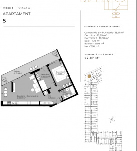 VA3 124531 - Apartament 3 camere de vanzare in Sopor, Cluj Napoca