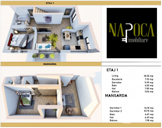 VA4 140243 - Apartment 4 rooms for sale in Someseni, Cluj Napoca