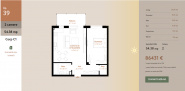 VA2 143044 - Apartment 2 rooms for sale in Floresti