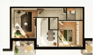 VA2 144408 - Apartament 2 camere de vanzare in Intre Lacuri, Cluj Napoca
