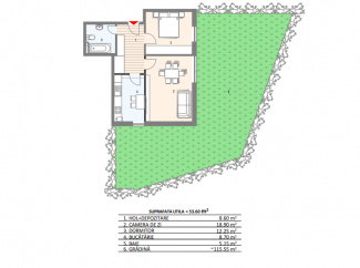 VA2 154030 - Apartament 2 camere de vanzare in Manastur, Cluj Napoca