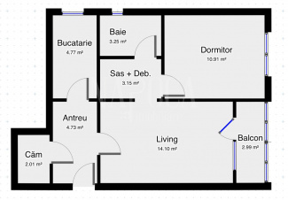 VA2 156047 - Apartament 2 camere de vanzare in Grigorescu, Cluj Napoca