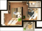 VA2 161381 - Apartment 2 rooms for sale in Intre Lacuri, Cluj Napoca