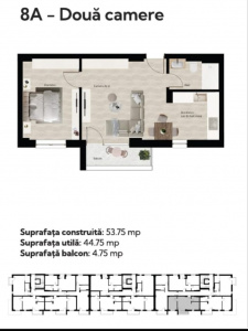 VA2 161734 - Apartament 2 camere de vanzare in Baile Felix, Cordau
