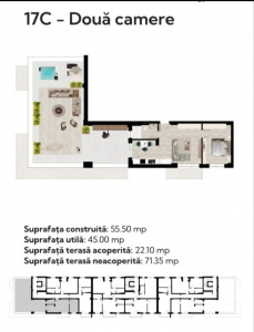 VA2 161739 - Apartament 2 camere de vanzare in Cordau