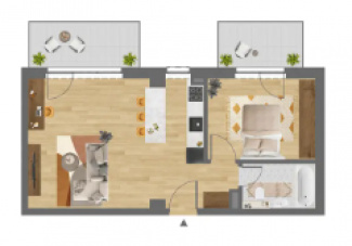 VA2 161771 - Apartament 2 camere de vanzare in Dambul Rotund, Cluj Napoca