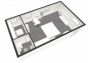 VA2 83535 - Apartment 2 rooms for sale in Floresti